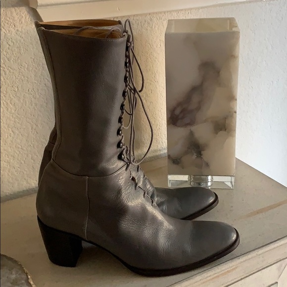 Burberry Prorsum Lace Up Boot sz 40 - Picture 2 of 8